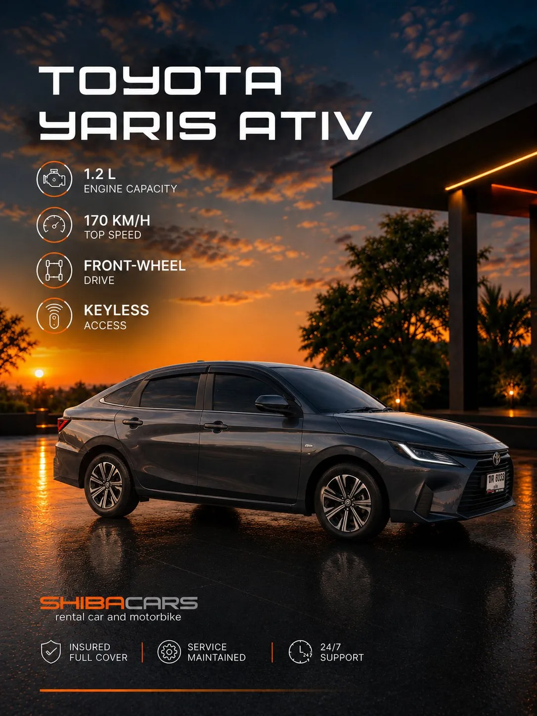 Toyota Yaris Ativ Smart 2023 — Photo 2