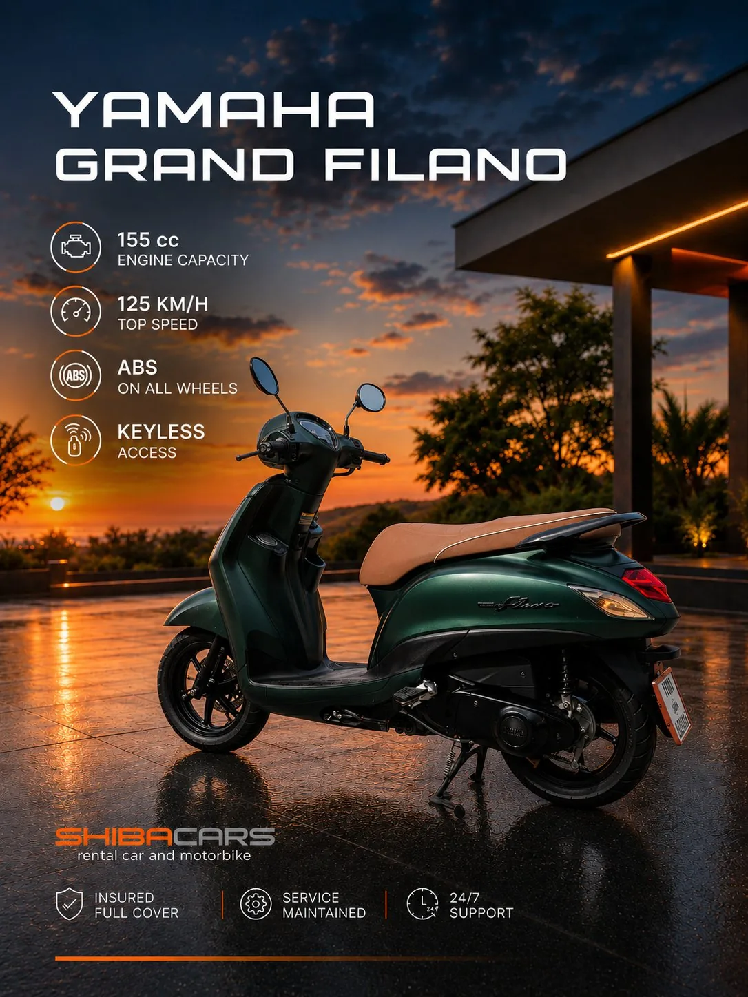 Yamaha Grand Filano 2013 — Photo 2